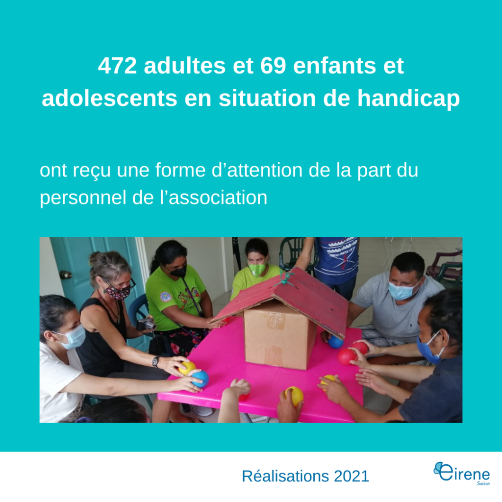 Réhabilitation intégrale et défense des droits des enfants et jeunes en situation de handicap au Salvador 2