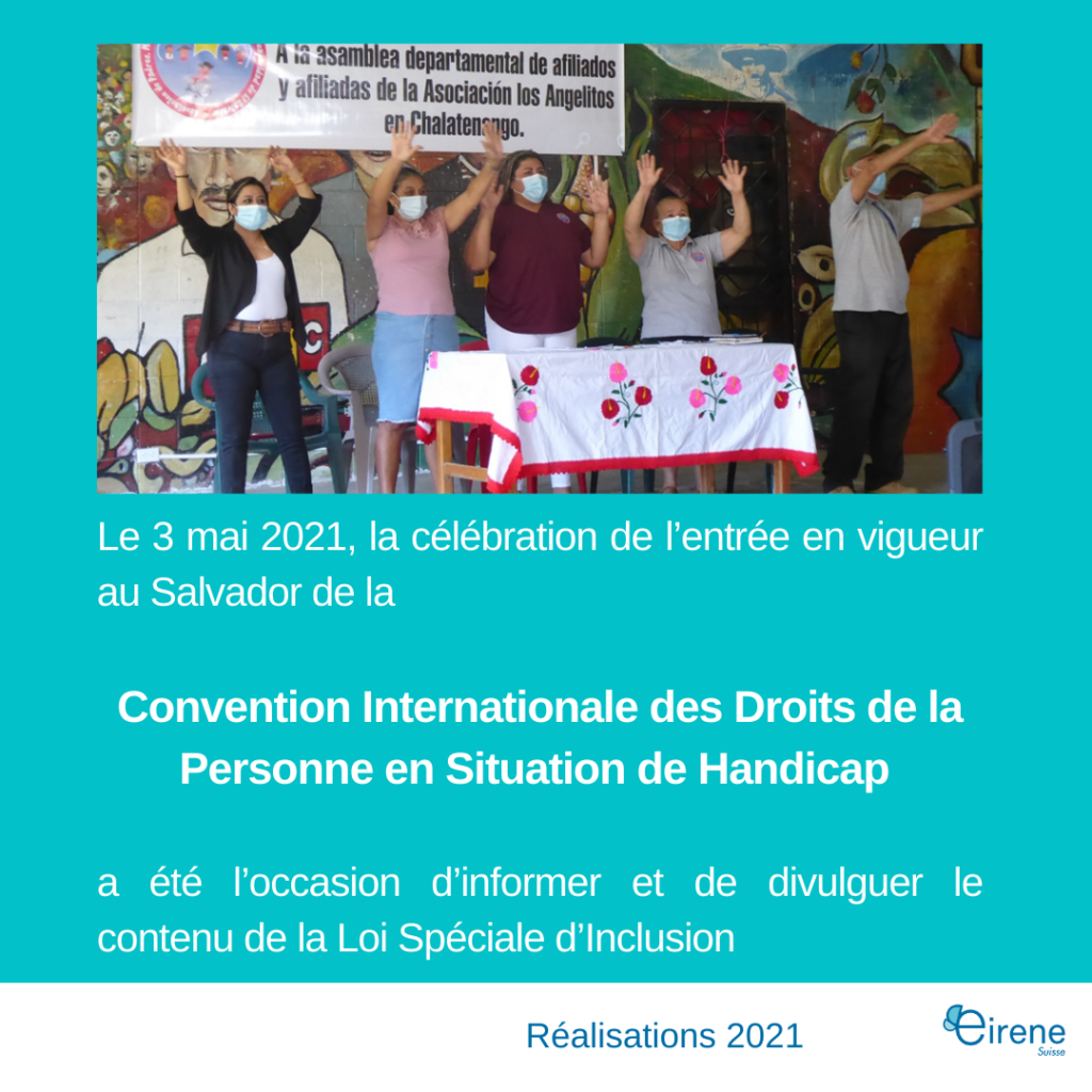 Réhabilitation intégrale et défense des droits des enfants et jeunes en situation de handicap au Salvador 6